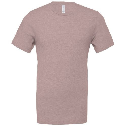 Bella Canvas Unisex Heather Cvc Short Sleeve T-Shirt Heather Pink Gravel